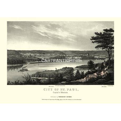City of Saint Paul, Minnesota (1853)