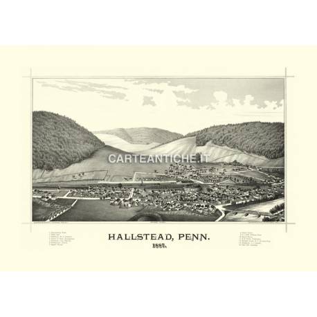 Hallstead, Pennsylvania (1887)