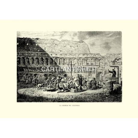 La predica nel Colosseo.