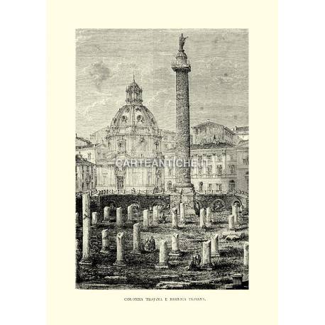 Colonna Trajana e Basilica Ulpiana.