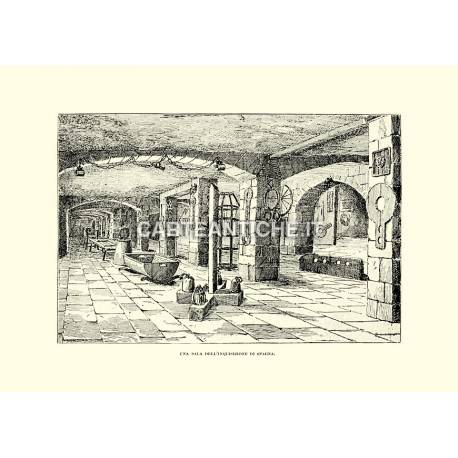 Sala dell'inquisizione spagnola.