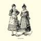 Costumi spagnoli: Andaluse.
