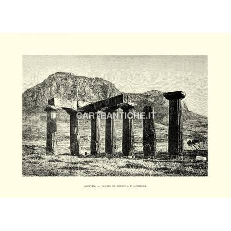 Corinto, Tempio di Minerva e Acropoli.