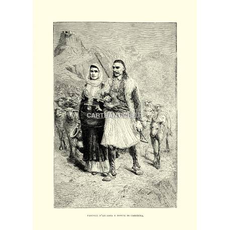 Pastore d'Arcadia e donna di Caritena.