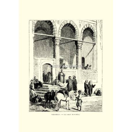 Gran moschea di Salonicco.