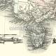 Carta geografica dell'Australia (1861). Zoom 3/3
