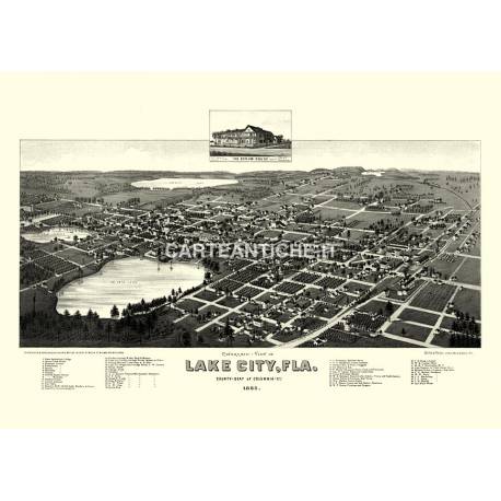 Lake City, Florida (1885).
