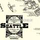 Seattle, business district (1903). Zoom 1/3