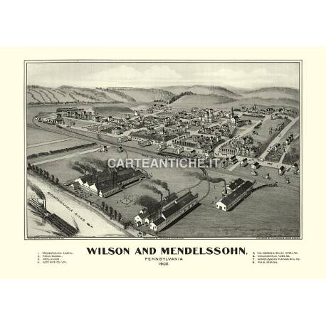 Wilson e Mendelssohn, Pennsylvania (1902)