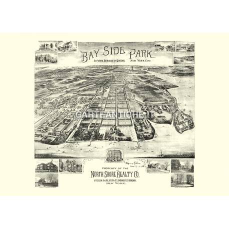 NYC Queens, Bay Side Park (1916)