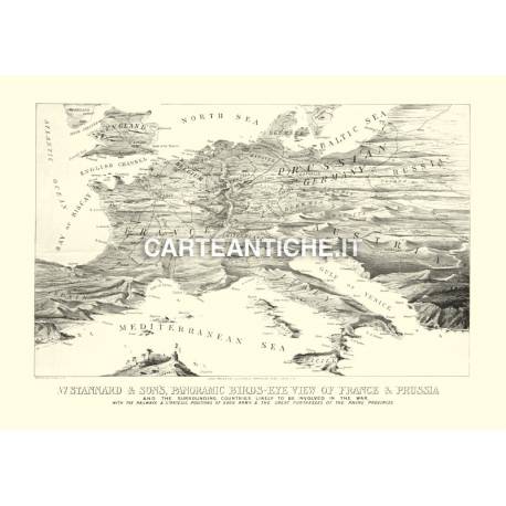 Carta antica: Europa 01 - Panoramica 1870
