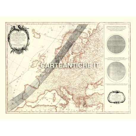 Carta antica: Europa 04 - Eclissi 1764