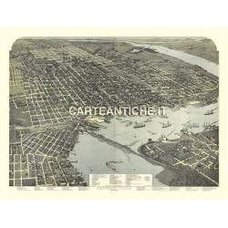 Veduta antica: USA - Jacksonville, FLorida - Koch 1893