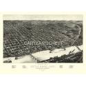 Veduta antica: USA - Little Rock - Beck&Pauli 1887