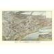 Veduta antica USA: Kansas City 1895.