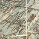 Veduta antica USA: Kansas City 1895. Zoom 2.